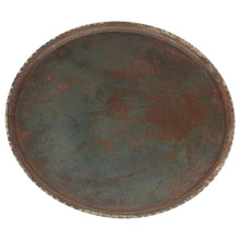 Lade das Bild in den Galerie-Viewer, Dekoteller Tablett Rund rostig