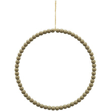 Lade das Bild in den Galerie-Viewer, Holzperlenkranz weiß oder grau