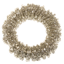 Lade das Bild in den Galerie-Viewer, Serviettenring 4- Set perlenbesetzt silber