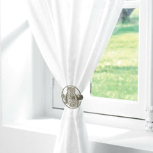 Lade das Bild in den Galerie-Viewer, 2er Set Raffhalter Eule Taupe