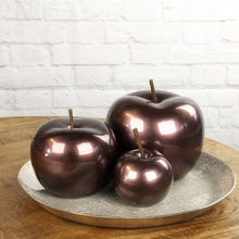 Lade das Bild in den Galerie-Viewer, Deko Apfel aubergine varianten