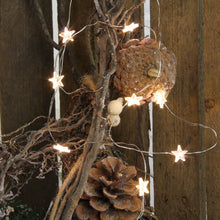 Lade das Bild in den Galerie-Viewer, Lichterkette Mikro Stern, LED 2er Set