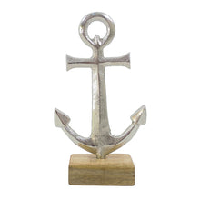 Lade das Bild in den Galerie-Viewer, Anker auf Holzfuss