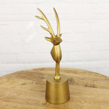 Lade das Bild in den Galerie-Viewer, Rentier Büste Messing 37 cm