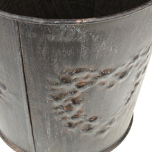 Lade das Bild in den Galerie-Viewer, Hängetopf Blumentopf Blech Blumenkübel