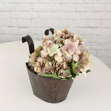 Lade das Bild in den Galerie-Viewer, Balkontopf mit Einsatz Dunkelrost Blech