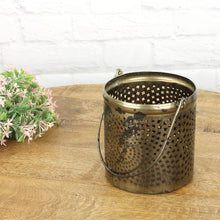 Lade das Bild in den Galerie-Viewer, Windlicht Messing Metall