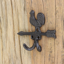 Lade das Bild in den Galerie-Viewer, Wandhaken Hahn Braun