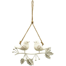 Lade das Bild in den Galerie-Viewer, Dekohänger Vogel Altweiß Metall