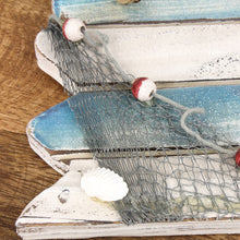 Lade das Bild in den Galerie-Viewer, WC Türschild Holz Metall Maritim