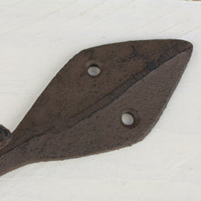 Lade das Bild in den Galerie-Viewer, 2er Set Garderobenhaken Wandhaken Dunkelrost