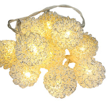Lade das Bild in den Galerie-Viewer, Lichterkette Drahtkugeln
