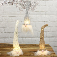 Lade das Bild in den Galerie-Viewer, LED Wichtel Strick 3er Set