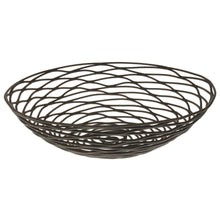 Lade das Bild in den Galerie-Viewer, Drahtschale Braun Metall