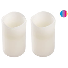 Lade das Bild in den Galerie-Viewer, 2er Set LED Kerze