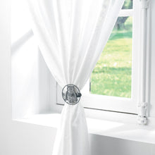 Lade das Bild in den Galerie-Viewer, Raffhalter Eule, 2er Set grau