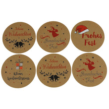 Lade das Bild in den Galerie-Viewer, Weihnachtsaufkleber Set 48 Stk
