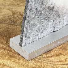 Lade das Bild in den Galerie-Viewer, Wichtel Filz Glitzer grau