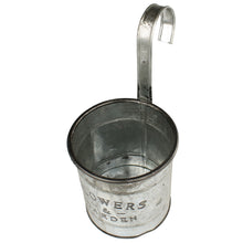 Lade das Bild in den Galerie-Viewer, Blumentopf zum einhängen Zink