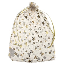 Lade das Bild in den Galerie-Viewer, Geschenkbeutel organza, gold/silber 9-set 3x3 Beutel