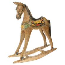 Lade das Bild in den Galerie-Viewer, Dekoschaukelpferd Holz