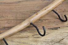 Lade das Bild in den Galerie-Viewer, Deko-Ast aus Bambus mit 9 Haken, 50 cm