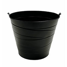 Lade das Bild in den Galerie-Viewer, Dekoeimer Zink Schwarz