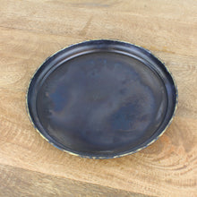 Lade das Bild in den Galerie-Viewer, Dekoteller Schwarz Messing