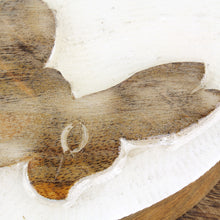 Lade das Bild in den Galerie-Viewer, 2er Set Osterei mit Hase Holz