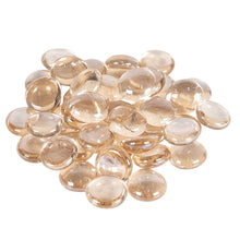 Lade das Bild in den Galerie-Viewer, 2er Set Dekosteine beige, 200g / 17-19mm