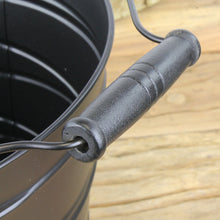 Lade das Bild in den Galerie-Viewer, Dekoeimer Zink Schwarz