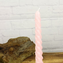 Lade das Bild in den Galerie-Viewer, 8er Set Spiralkerze Rosa