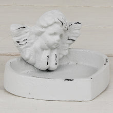 Lade das Bild in den Galerie-Viewer, Dekoschale mit Engel Metall