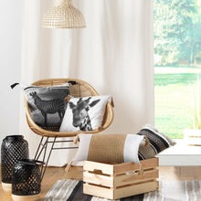 Lade das Bild in den Galerie-Viewer, Kissen Schwarz Beige Gold 30 x 50 cm