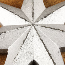 Lade das Bild in den Galerie-Viewer, Holzstern Silber