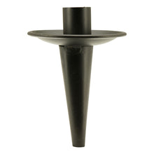 Lade das Bild in den Galerie-Viewer, Flaschen-Kerzenhalter, Schwarz - Metall