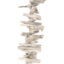 Lade das Bild in den Galerie-Viewer, Treibholzgirlande 80 cm weiß