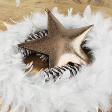 Lade das Bild in den Galerie-Viewer, Dekostern Bronze Metall