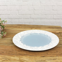 Lade das Bild in den Galerie-Viewer, 2er Set Deko Teller Maritim Ø 33 cm mit Muscheln
