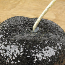 Lade das Bild in den Galerie-Viewer, Deko Apfel Schwarz Glitzer