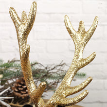 Lade das Bild in den Galerie-Viewer, Hirsch schwarz gold