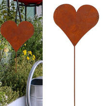 Lade das Bild in den Galerie-Viewer, 2er Set Gartenstecker Herz