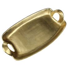 Lade das Bild in den Galerie-Viewer, Tablett mit Henkel gold
