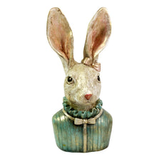 Lade das Bild in den Galerie-Viewer, Hasenbüste Apricot oder Türkis