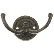 Lade das Bild in den Galerie-Viewer, Wandhaken dunkelrost patiniert