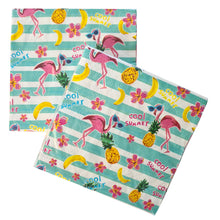 Lade das Bild in den Galerie-Viewer, 40er Set Servietten bunt Flamingo