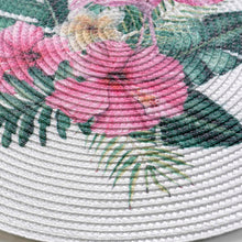 Lade das Bild in den Galerie-Viewer, 4er Set Platzset rund Flamingo Kunststoff