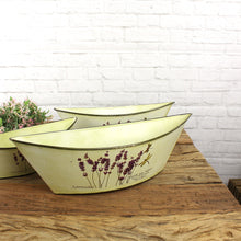 Lade das Bild in den Galerie-Viewer, Pflanzschiff, 3er SET, Lavendelblüte