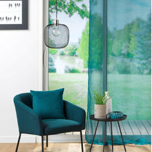 Lade das Bild in den Galerie-Viewer, Kissen Cord Petrol 40 x 40 cm