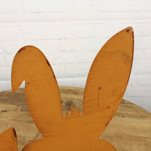 Lade das Bild in den Galerie-Viewer, Deko Osterhasen Rost Metall